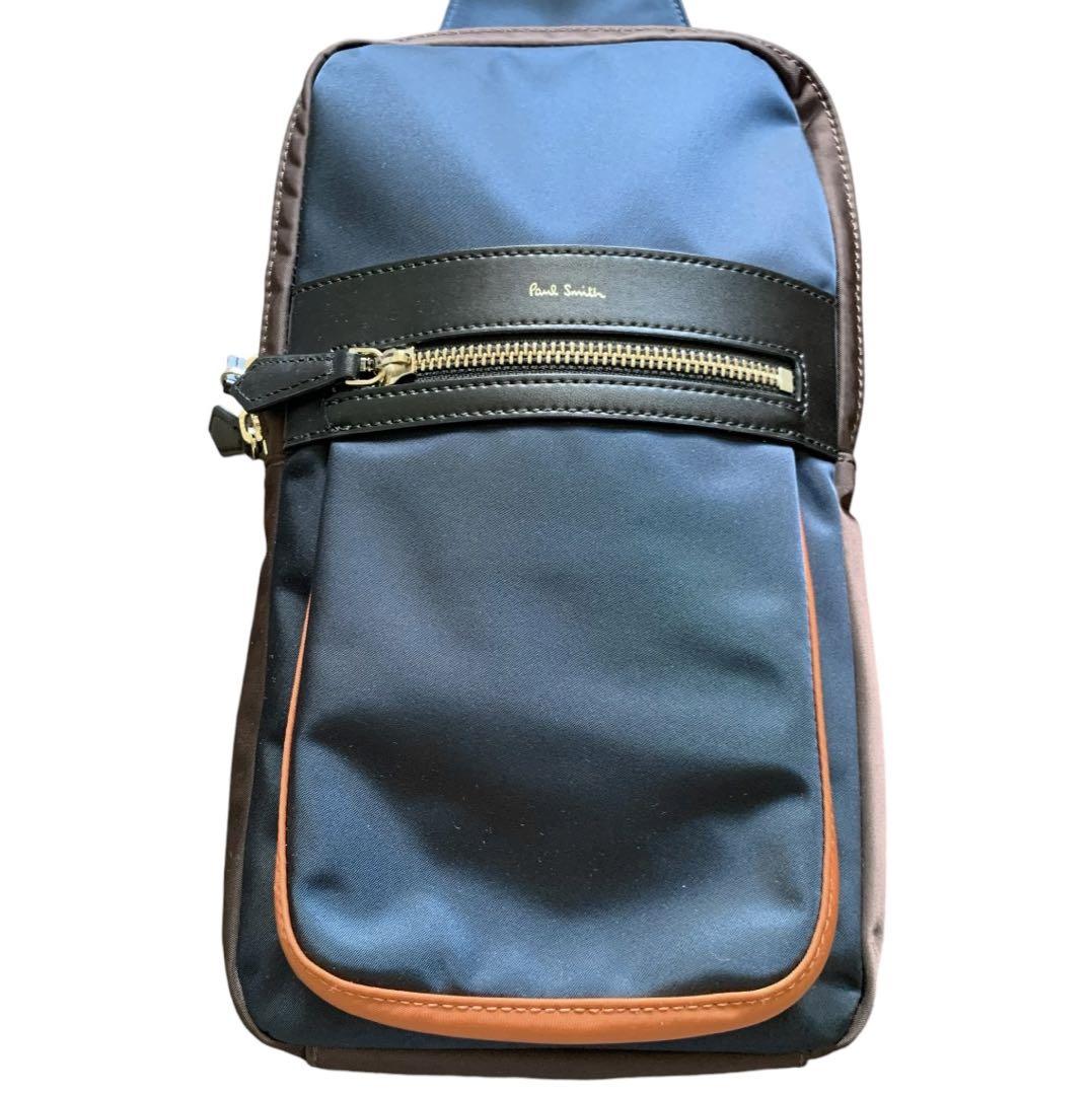 極美品 Paul Smith ポールスミス ワンショルダー ボディバッグ