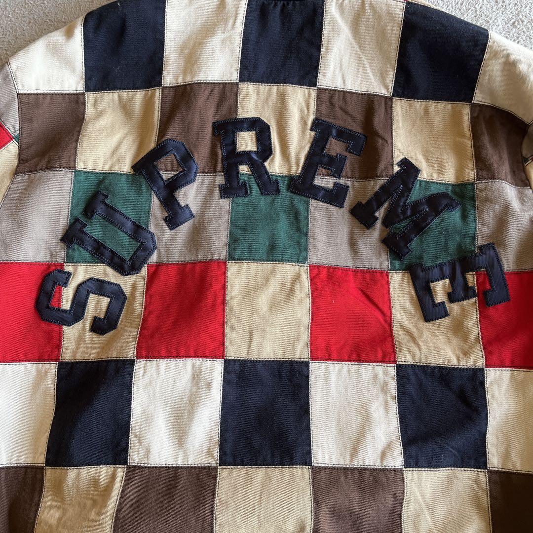 supreme Patchwork Harrington Jacket マルチ