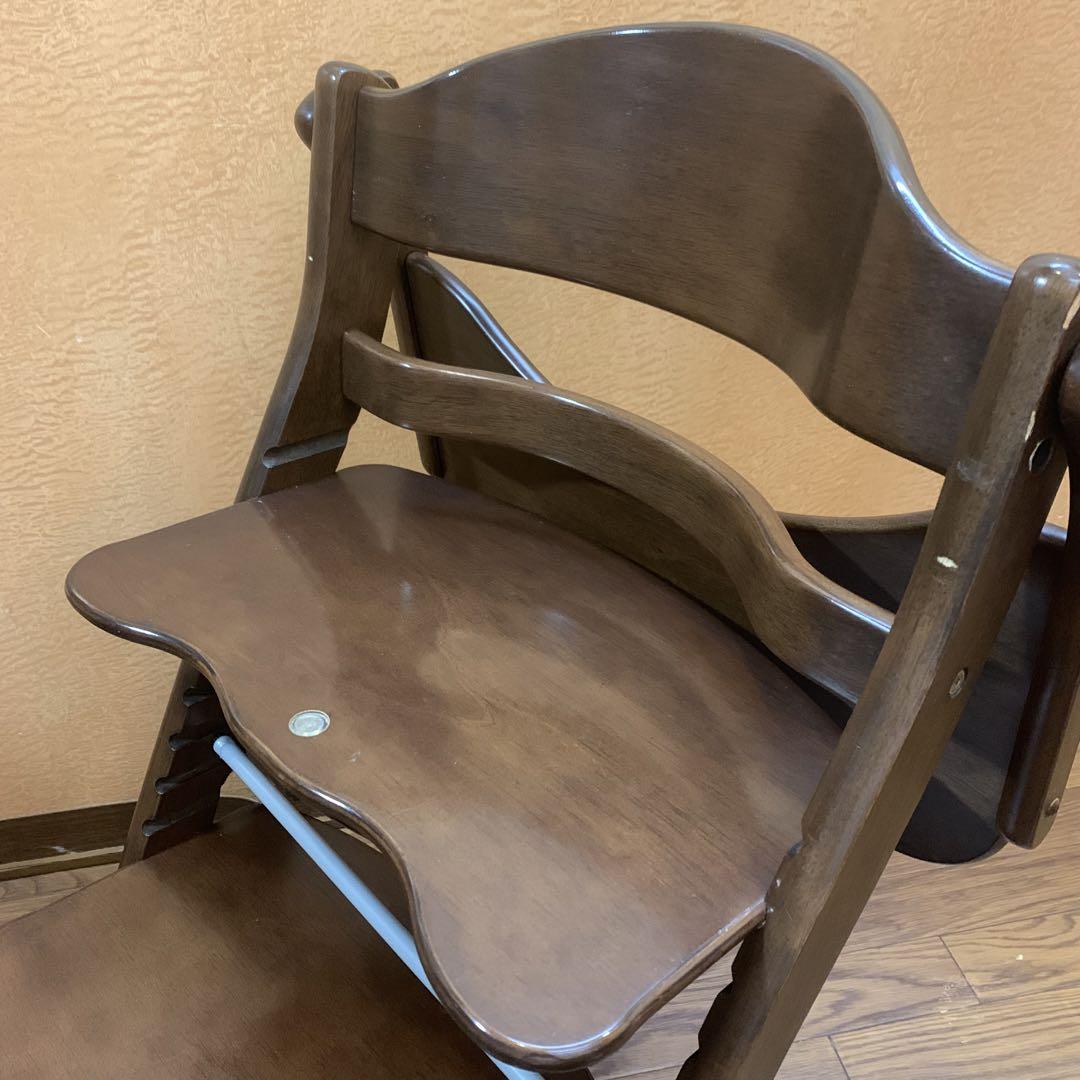 【大和屋】すくすくチェアプラス テーブル付