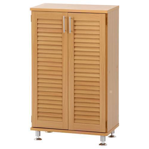 最安値100%新品 送料無料 ナチュラル q5dsW-m37352754468 ルーバーシューズボックス 安いHOT