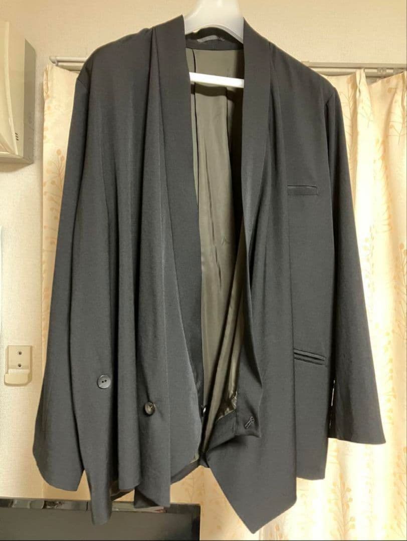 総柄着物ジャケット黒紫フェノメノンHUFメゾンスペシャルneonsign 総柄着物ジャケット黒紫フェノメノンHUFメゾンスペシャル