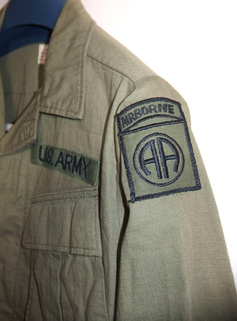アメリカ軍 ジャングルファティーグ 上衣　/　米軍 ベトナム戦争 第82空挺師団