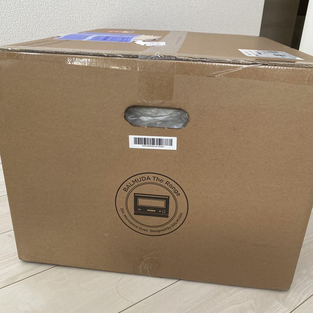 新品未開封 BALMUDA K09A-WH オーブンレンジ