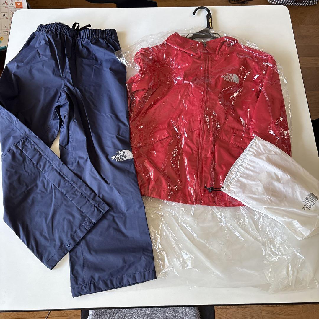 The North Face レインスーツ 上下セット　130 THE NORTH FACE キッズ レインウェア レインスーツ ジュニア