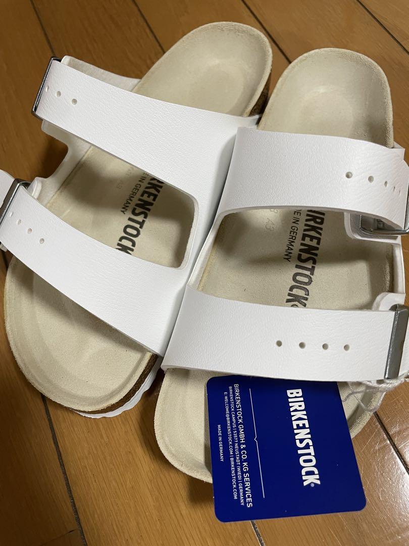 BIRKENSTOCK Arizona サンダル ホワイト 36 - メルカリ