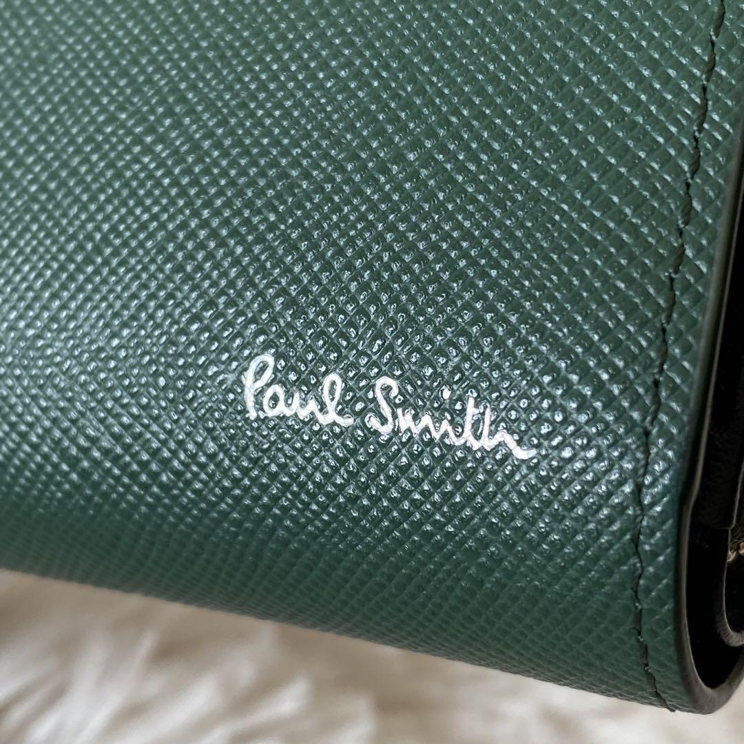 【Paul Smith】 コイン＆キーケース / 873919 P641 状態良 Amazon | [ポールスミス] セット品/名入れ可 財布 キーケース