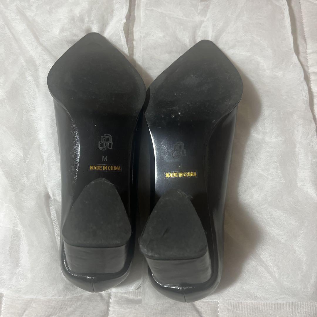 靴 TRIANGLE BASIC PUMPS