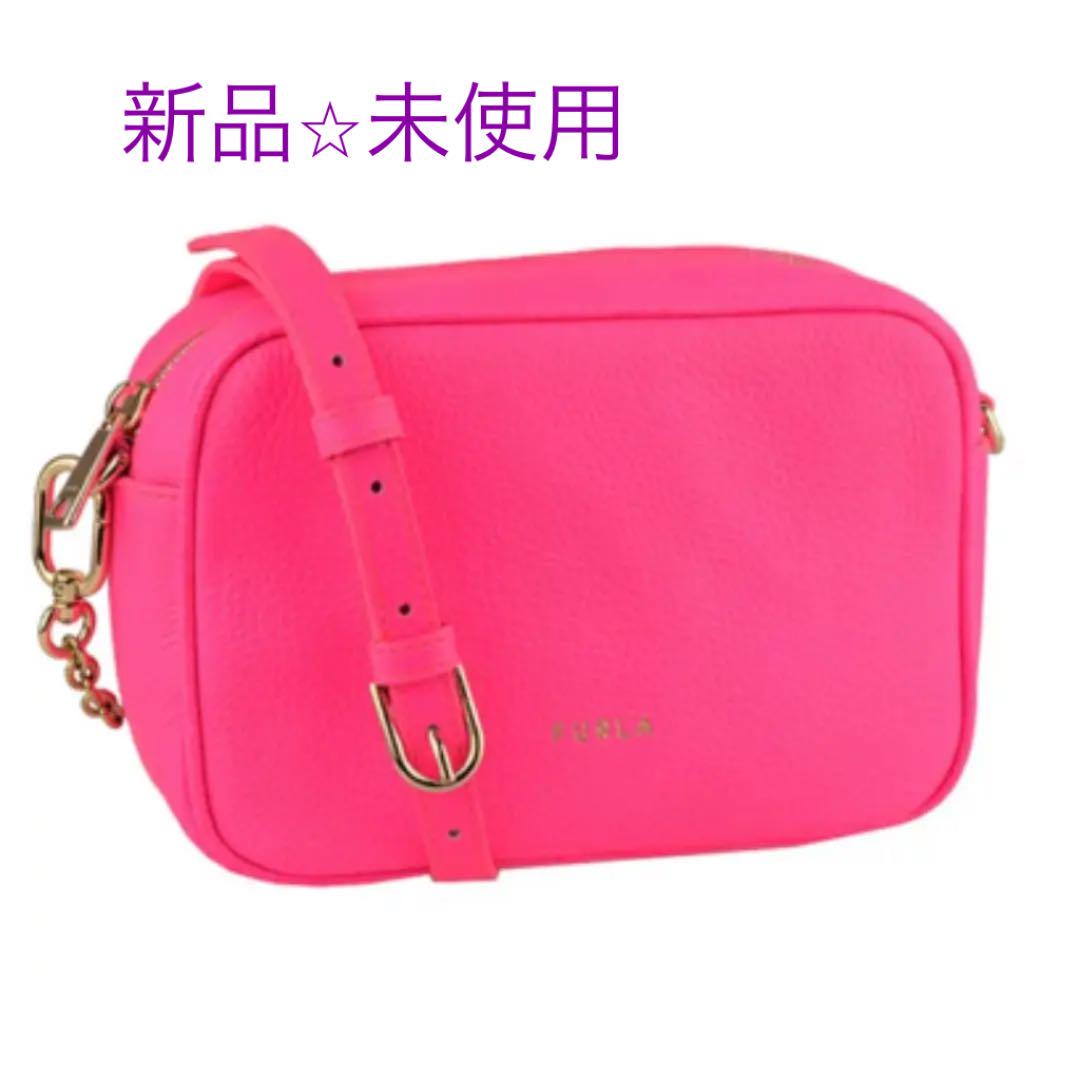 くしており FURLA ショルダーバッグ ピンク KQwDy-m37364747399 ェーンをプ