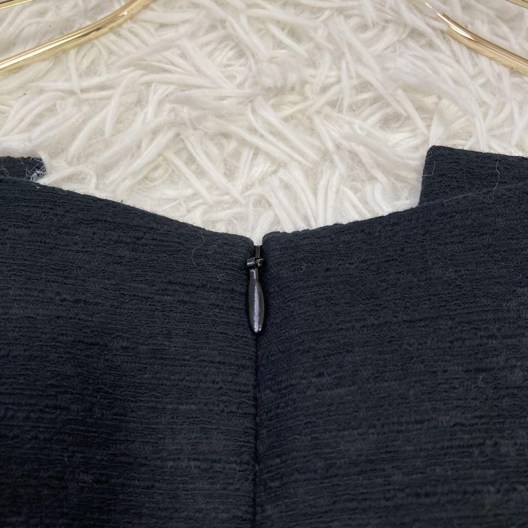 《美品》 BERARDI ワンピース ブラック 2 フォーマル シンプル 上品
