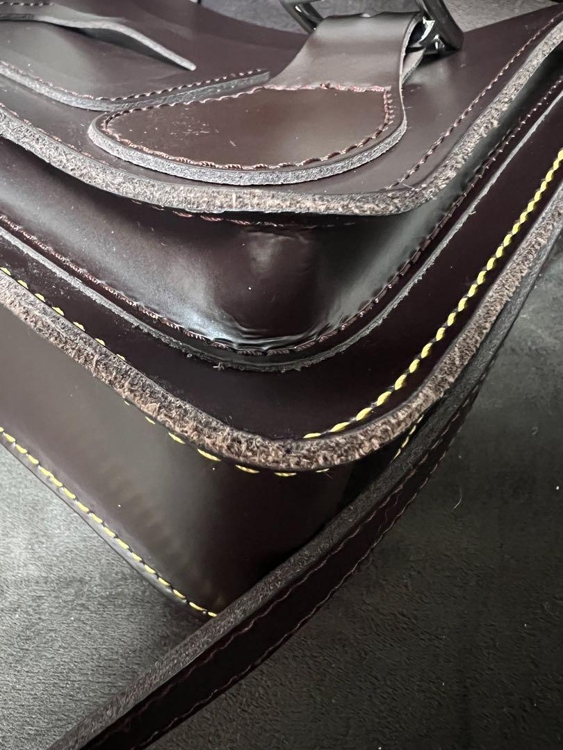 Dr.Martens レザーサッチェルバッグ　11インチ