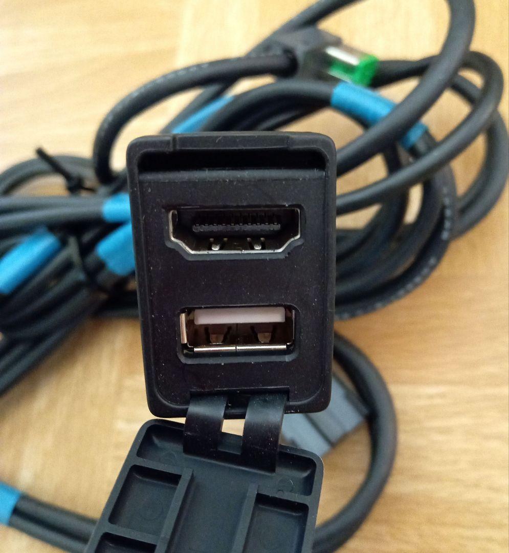 燐　トヨタ純正ナビ用　HDＭI 接続ケーブル
