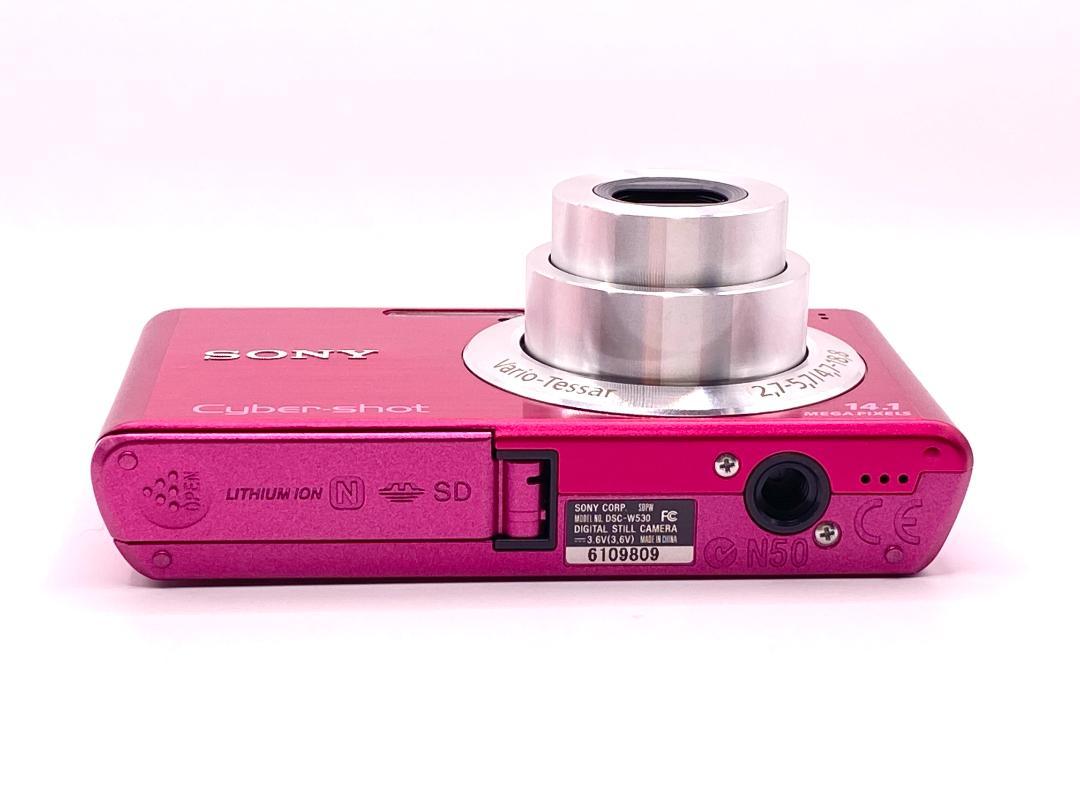 【値下げ】SONY Cyber-Shot DSC-W530 ピンクデジタルカメラ