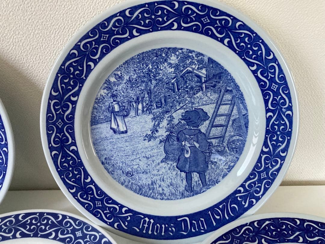  ロールストランド　イヤープレート ８枚 Rorstrand ロールストランド イヤープレート 8枚 - メルカリ