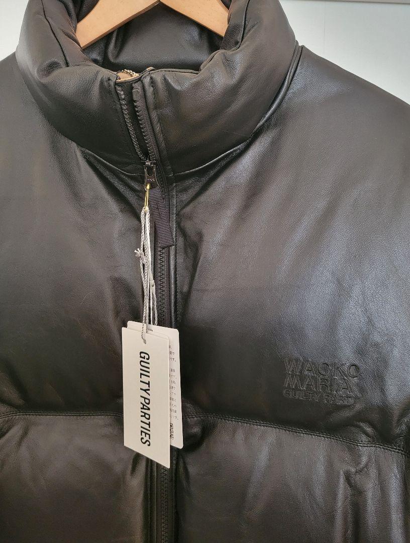 ワコマリア レザー ダウン キムタク着用 XL