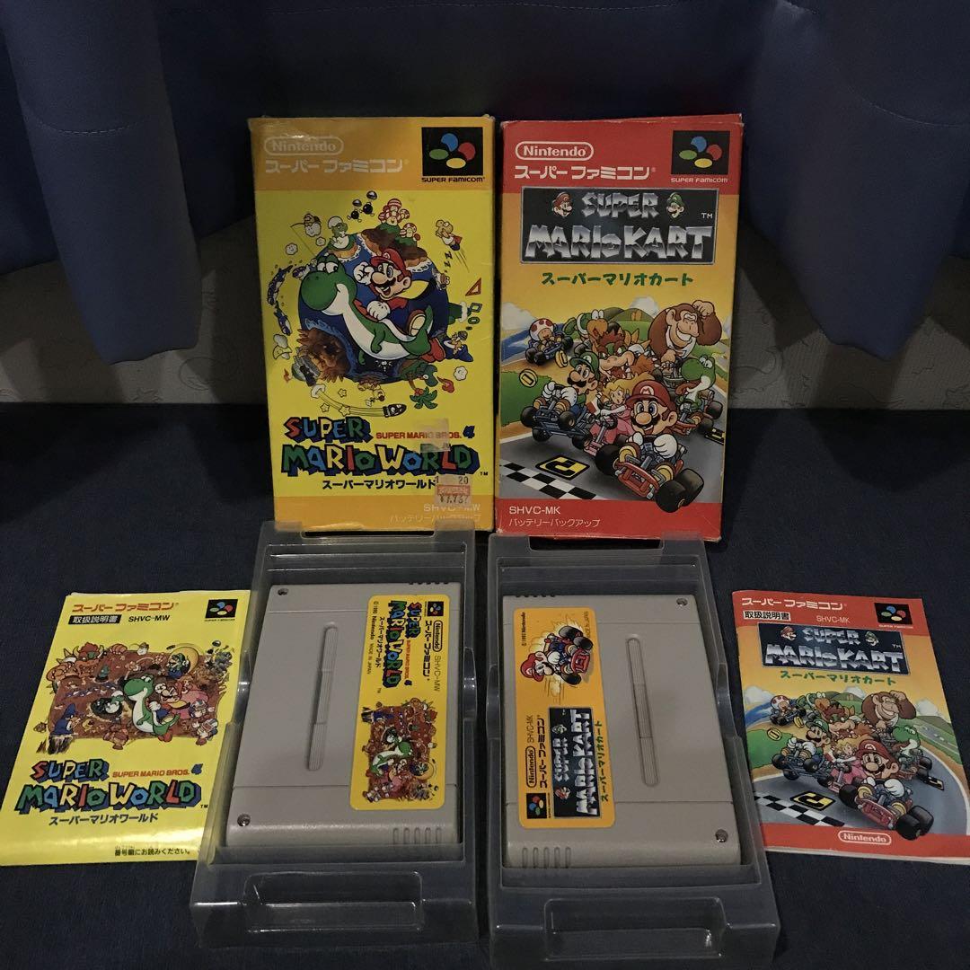 2点セット】スーパーマリオワールド スーパーマリオカー