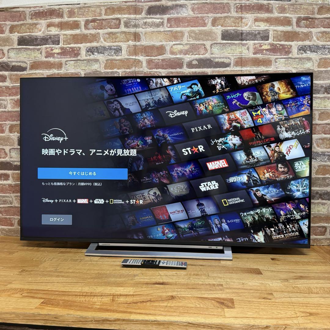 東芝 55V型 4Kチューナー内蔵 液晶テレビ レグザ 55M530X W録画○