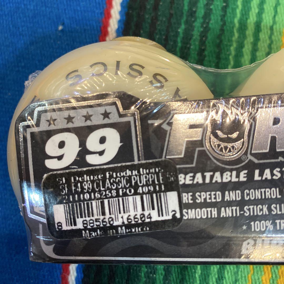 SPITFIRE FORMULA FOUR 99 DURO ウィール 58m m