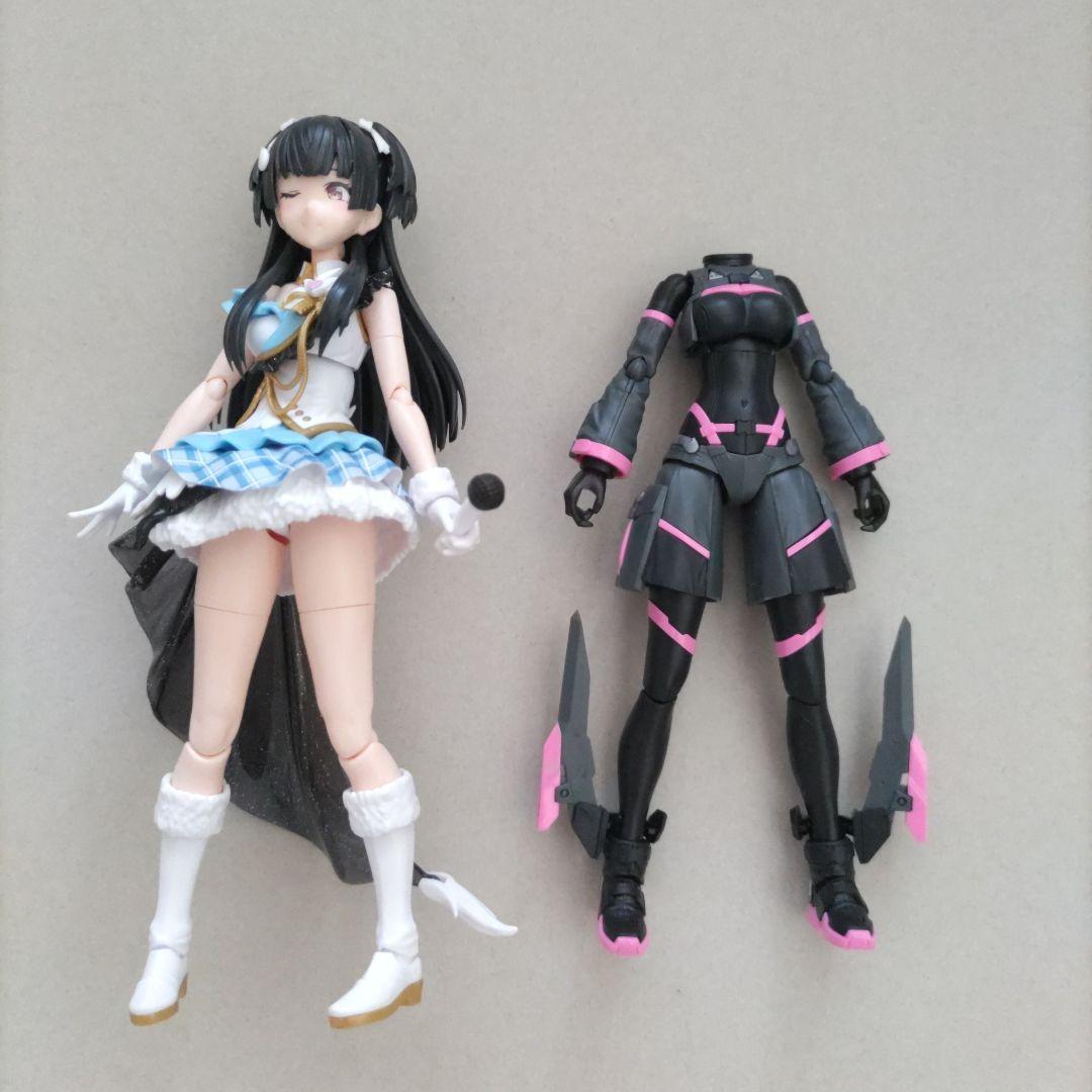 ル 年末のプロモーション バンダイ 30ms 組み立て済み 冬優子 黛 プラモデル ジャンク キャラクター