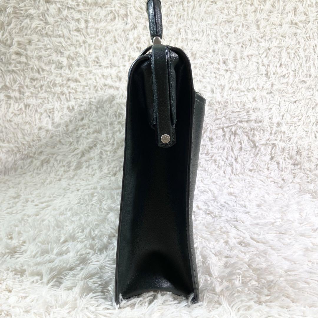 【希少カラー】Aquascutum アクアスキュータム　ダレスバッグ　レザー