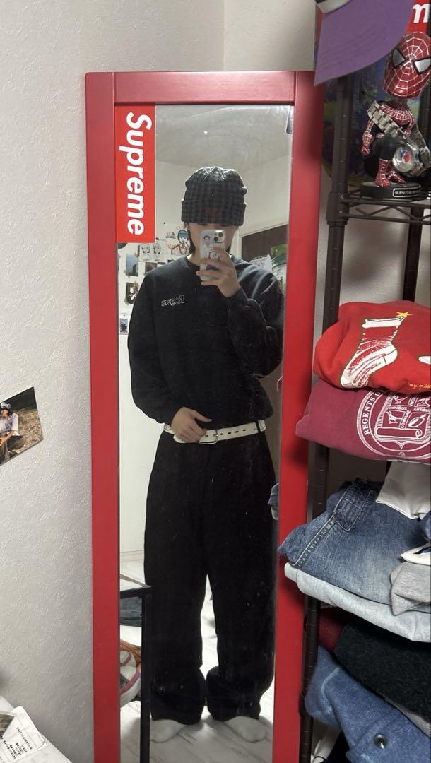 バギースラックスワイドパンツ