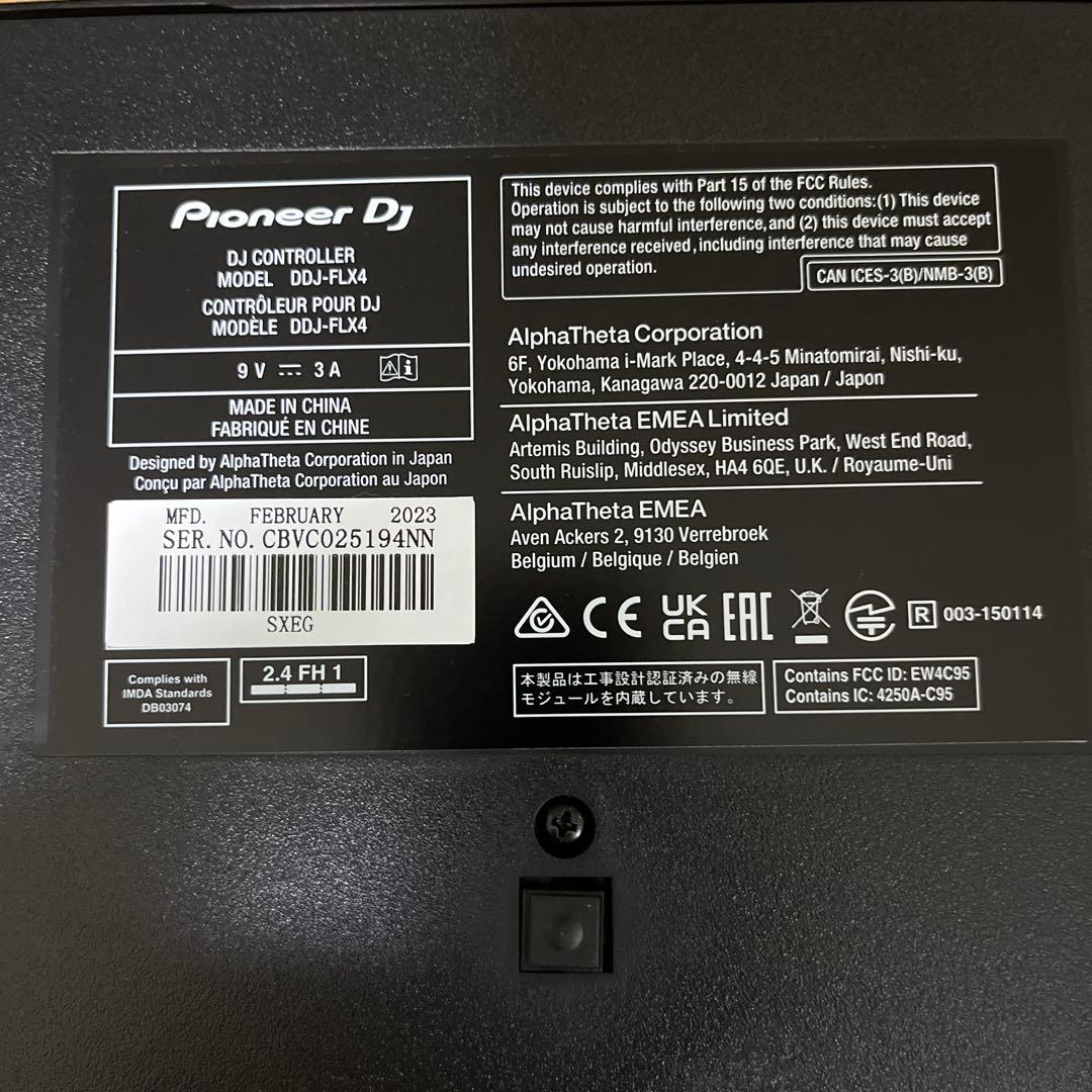 Pioneer DJ DDJ-FLX4 コントローラー Pioneer DJ DDJ-FLX4 コントローラー