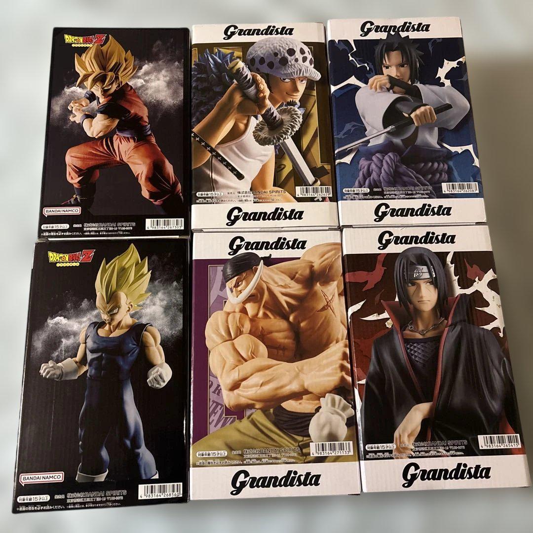 ドラゴンボール　ワンピース　ナルト　フィギュア