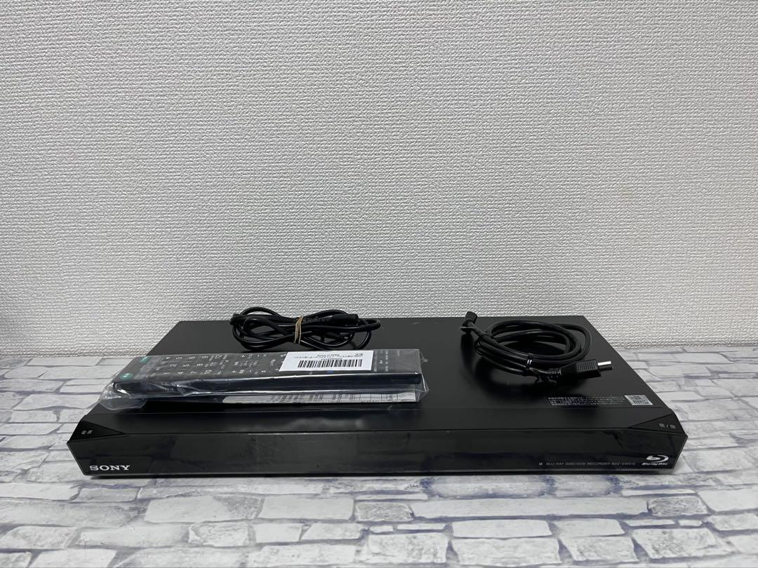 新品リモコン　2番組録画　ソニー　ブルーレイレコーダー　BDZ-EW510
