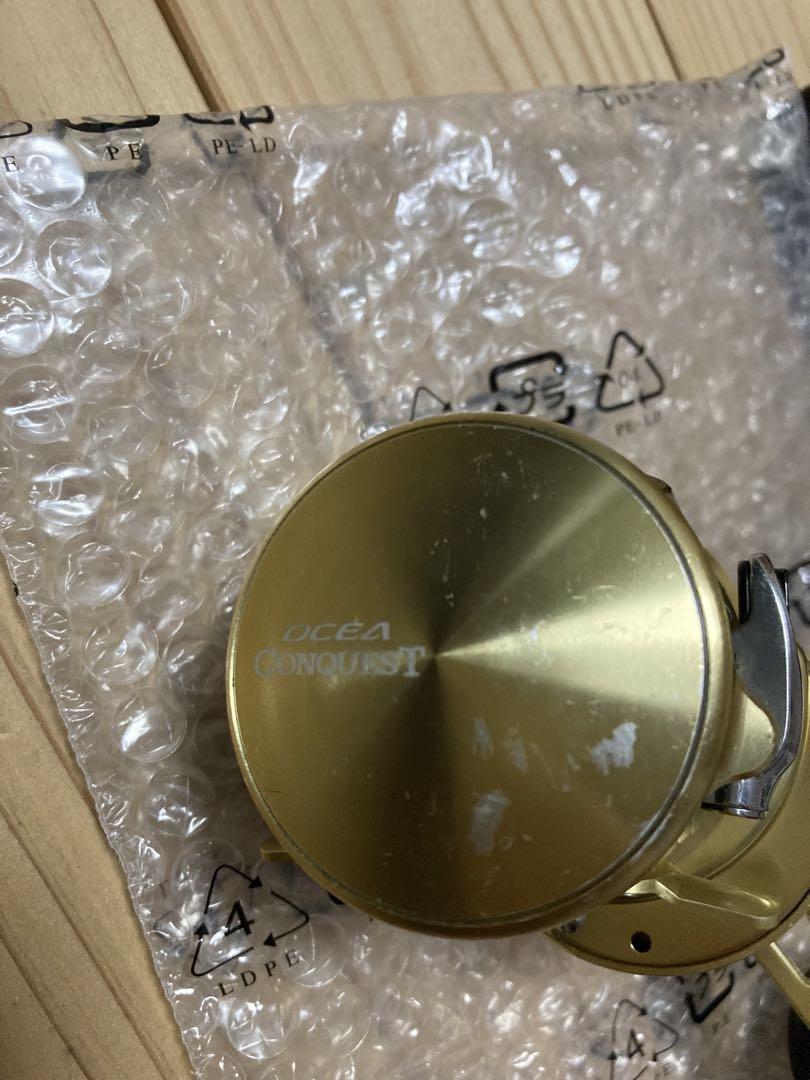 美品　SHIMANO シマノ　14 オシアコンクエスト　201HG ライン付き