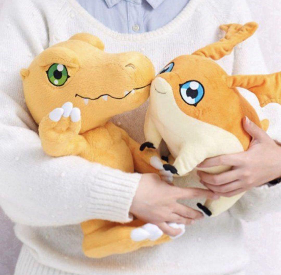 デジモンアドベンチャー　STUFFED Collection　アグモン　パタモン