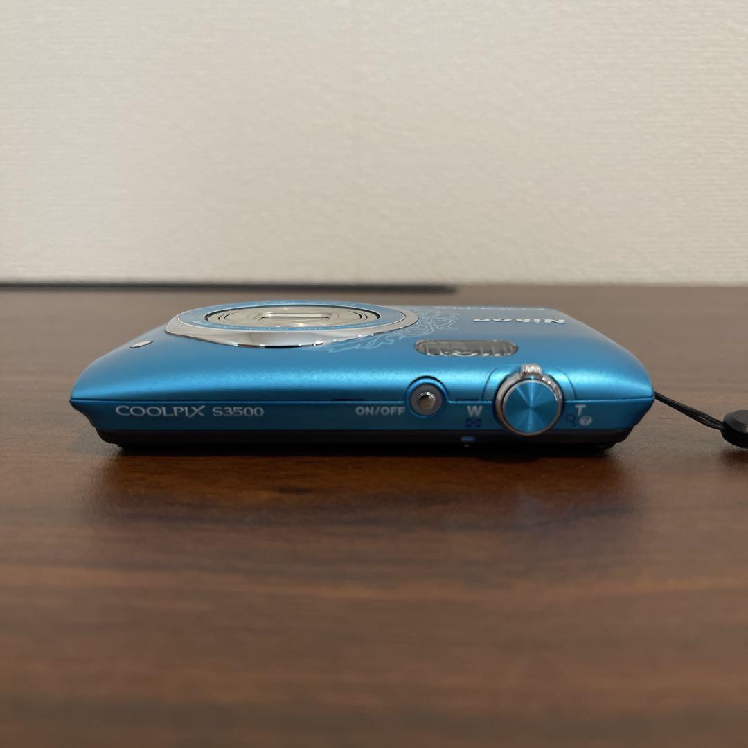 3290 Nikon COOLPIX S3500 ブルー デジカメ