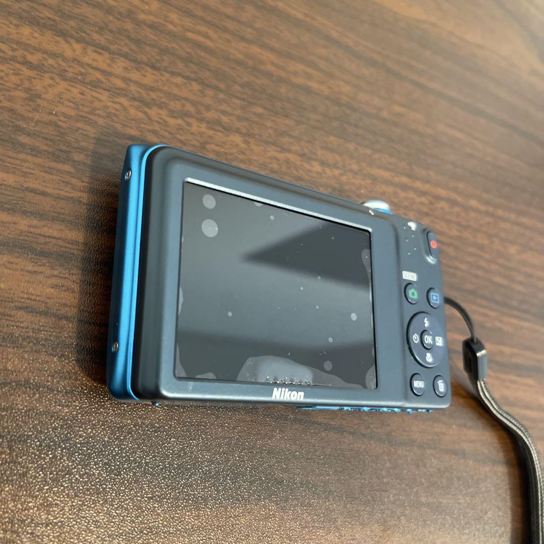 3290 Nikon COOLPIX S3500 ブルー デジカメ