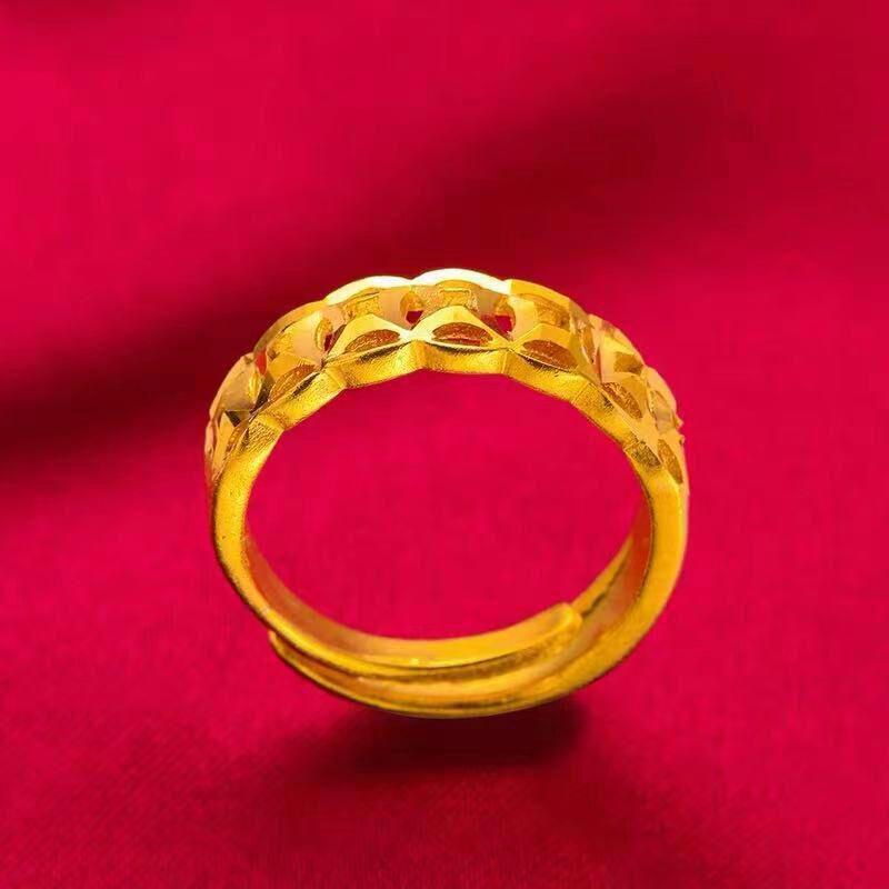 アクセサリ ?新品?24K金コイン開きリング女性のリング黄金9997484 ry0KB-m37395293167 ですか
