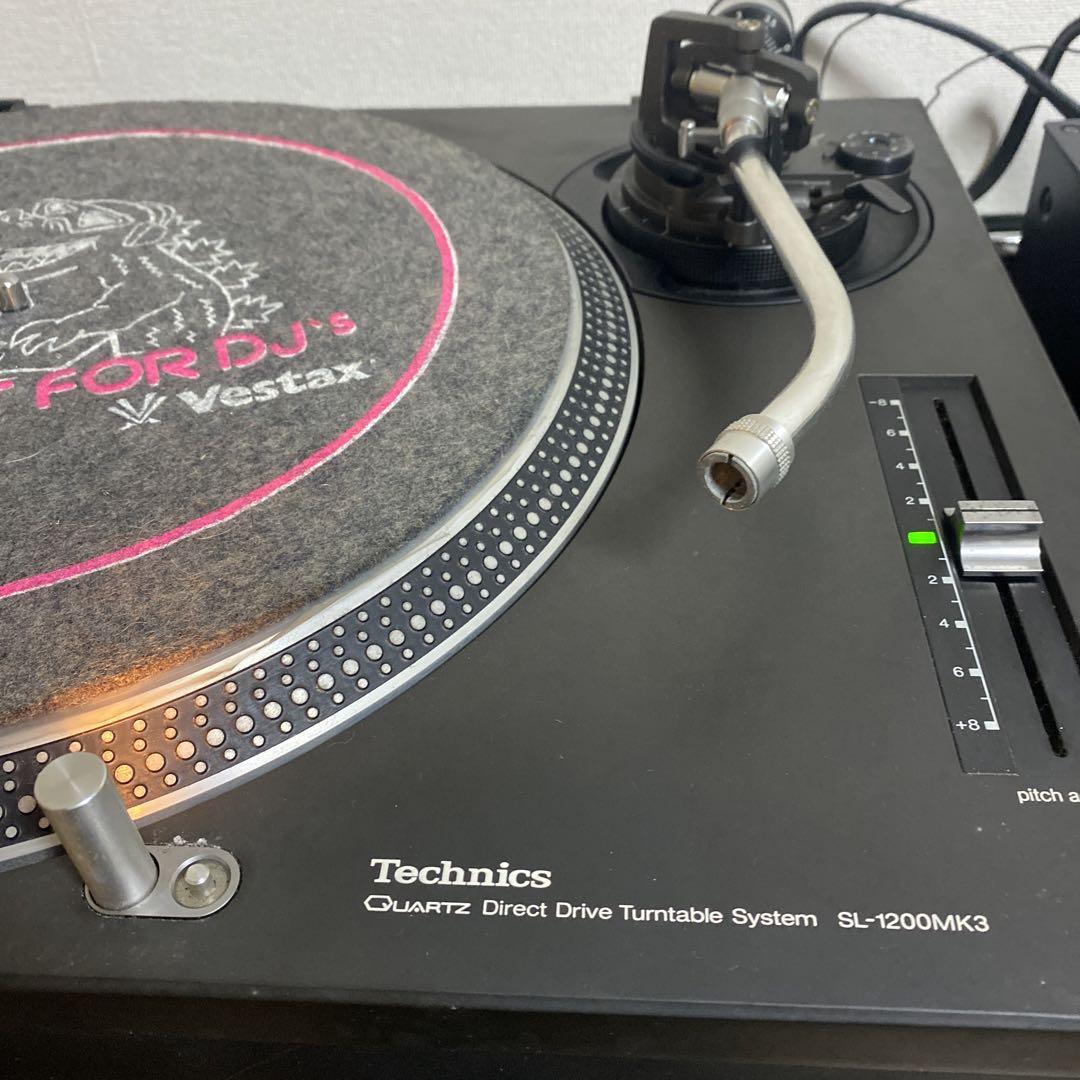 Technics SL-1200 MK3 DJ ターンテーブル ブラック #2