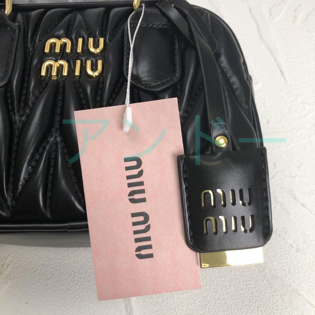 ミュウミュウ トップハンドルバッグ キルティング ショルダーバッグ ミュウミュウ トップハンドルバッグ キルティング ショルダーバッグ