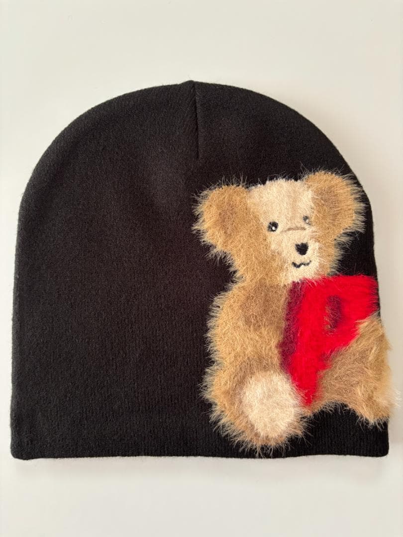 PALACE P BEAR NEIN CUFF BEANIE BLACKPalace Skateboards