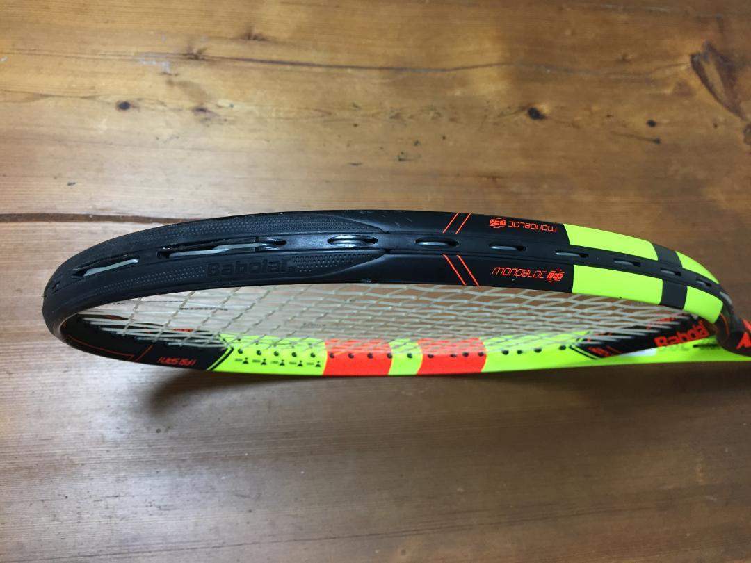 美品 限定モデル Babolat PURE AERO DECIMA グリップ2 画像6