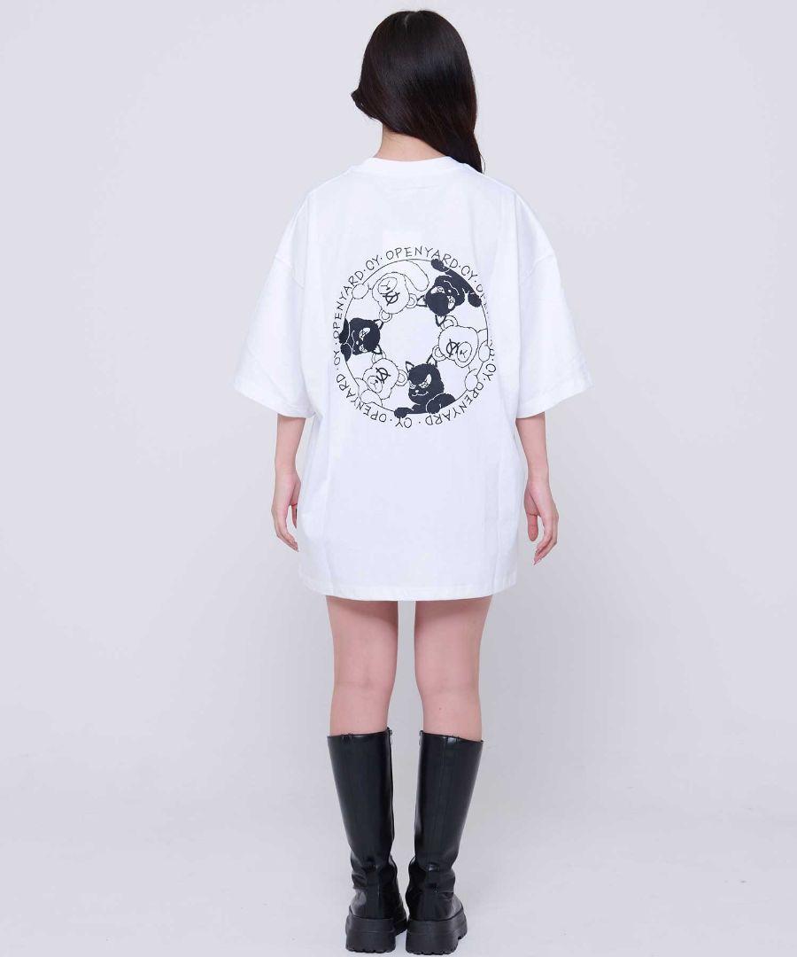 『OY/オーワイ』くま Tシャツ オードリー & ブラックキャット 新品未使用品
