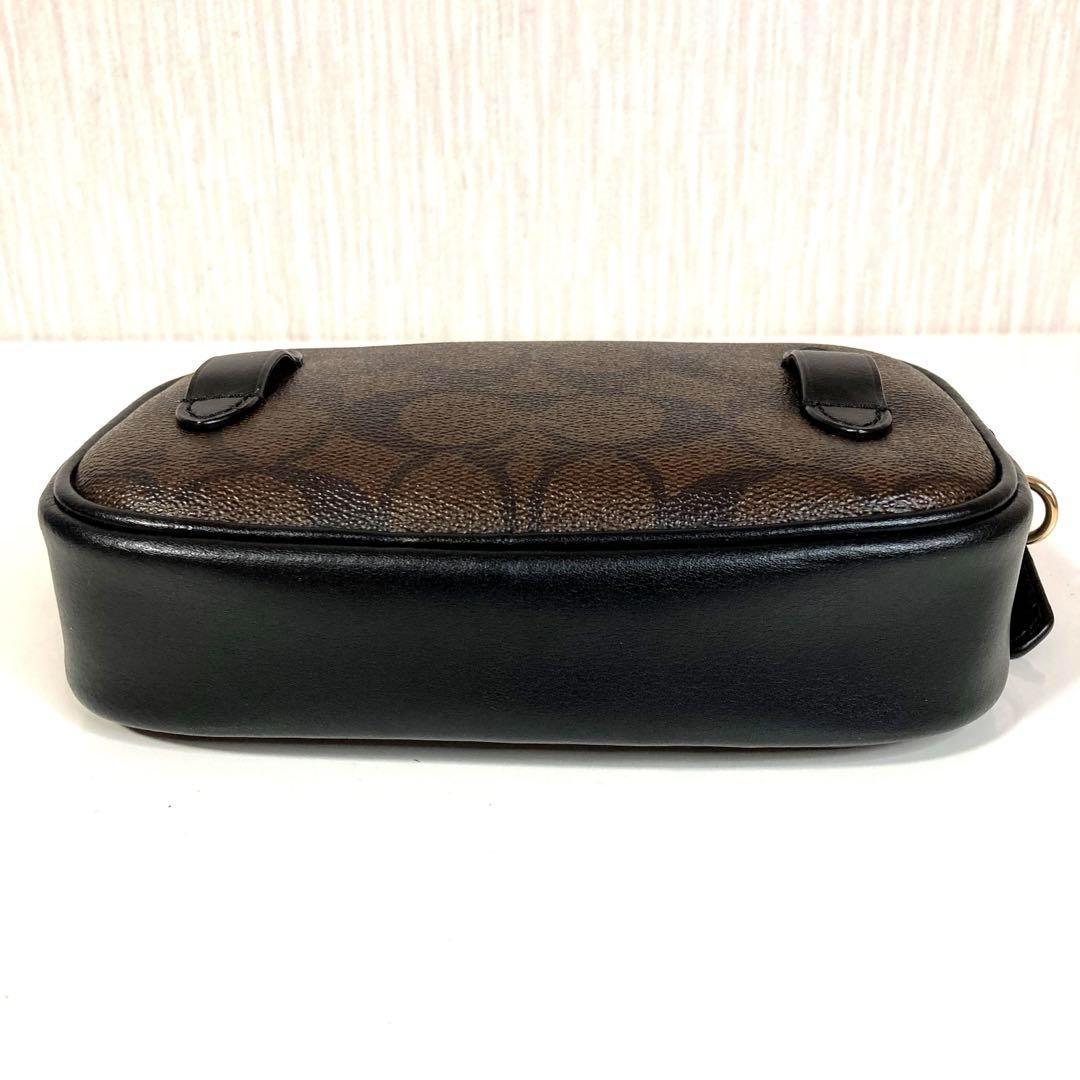 COACH✨極美品✨2way ショルダーポーチ ウエストポーチ PVC レザー