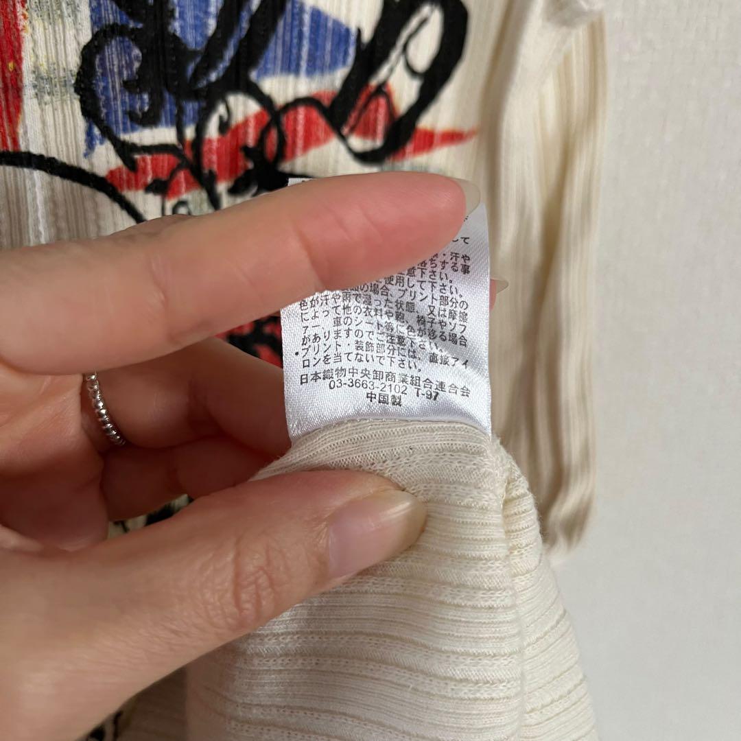 00s y2k 平成ギャル d.i.a.系 スカル 編み上げ Tシャツ グランジ