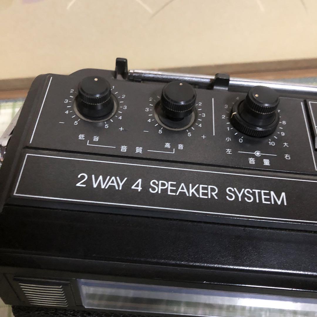 東芝 ステレオ ラジオ カセット レコーダー ボンビート 8 RT