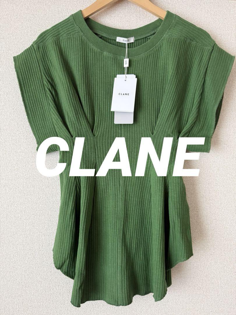 【美品】CLANE YAKKO SLEEVE HEAVY RIB TOPS