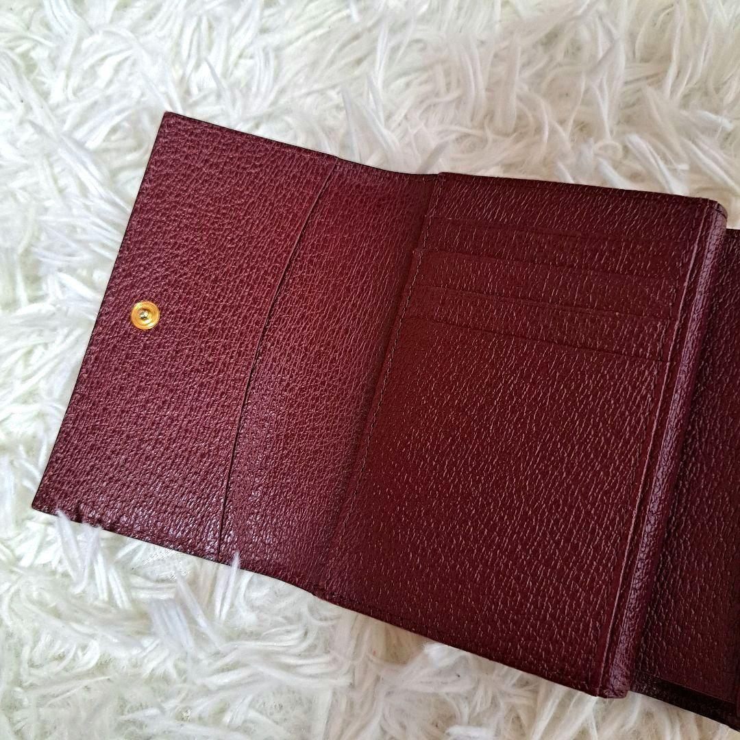 【Vivienne Westwood】大人気ビッグオーブがま口折財布　ボルドー Vivienne Westwood】大人気ビッグオーブがま口折財布 ボルドー