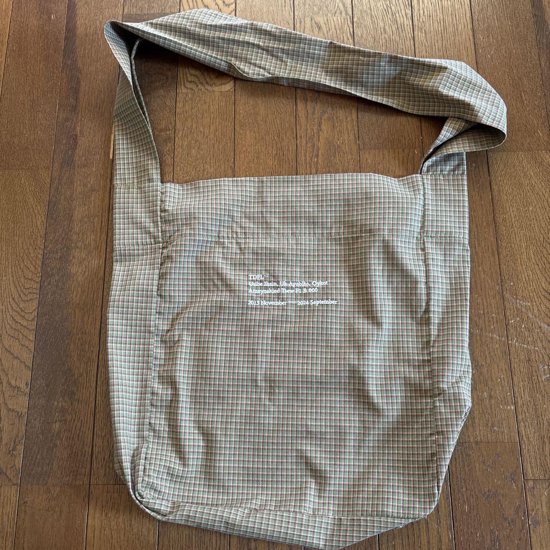 TODAYFUL ノベルティーCheck Shoulder Bag/ オリーブ - メルカリ