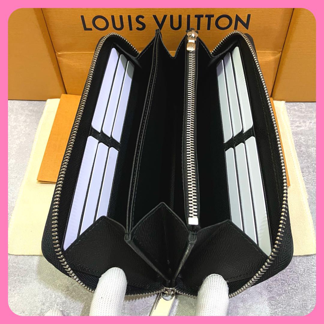 【箱付き】 ルイヴィトン ジッピーウォレット エピ 長財布 黒 ノワール