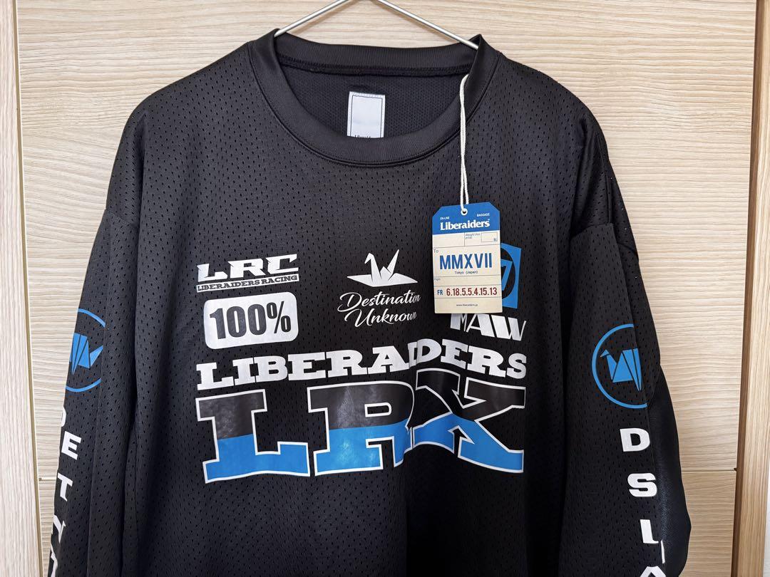 新品　Liberaiders LR RACING Long TEE Lサイズ