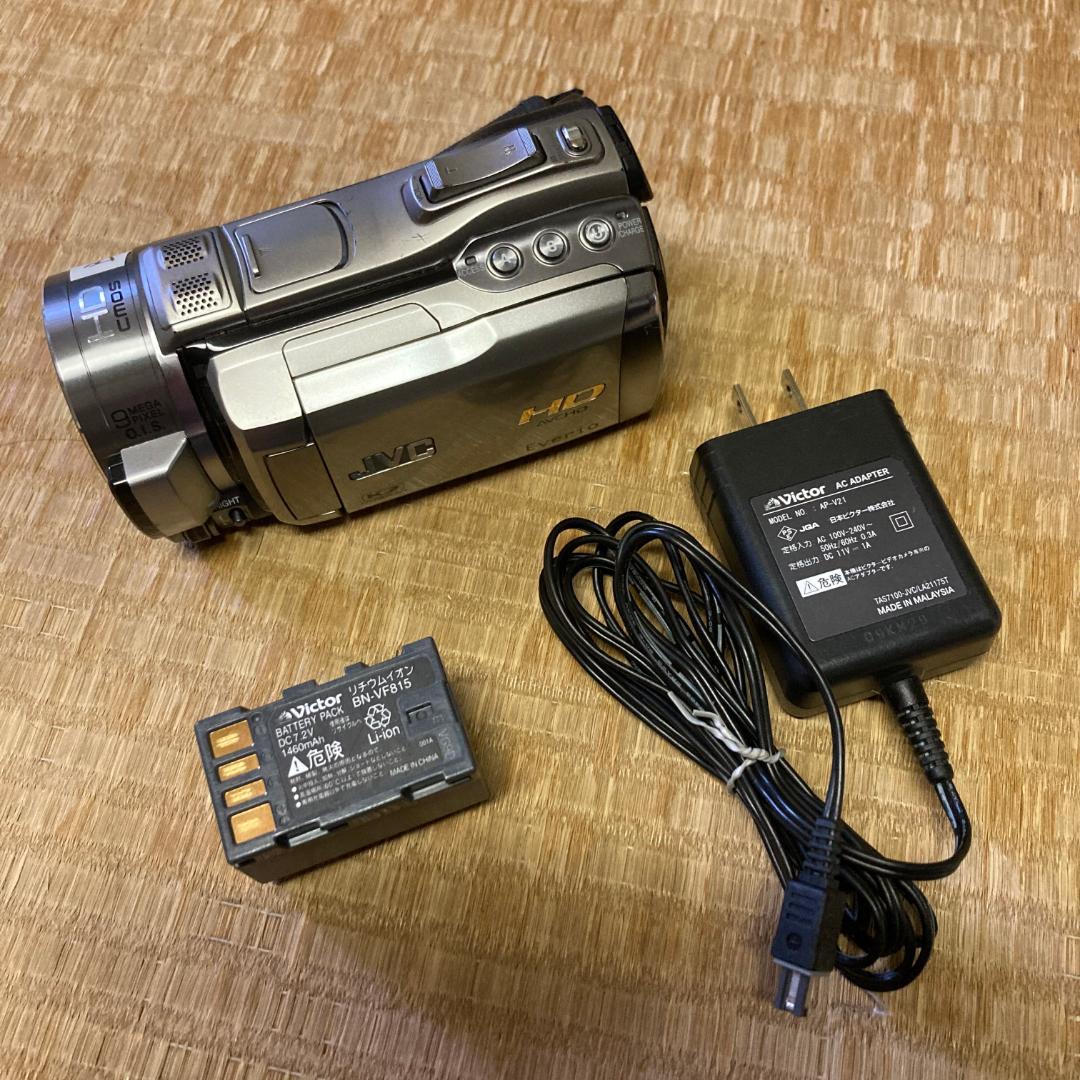 ビデオカメラ Victor JVC GZ-HM400-S B - メルカリ