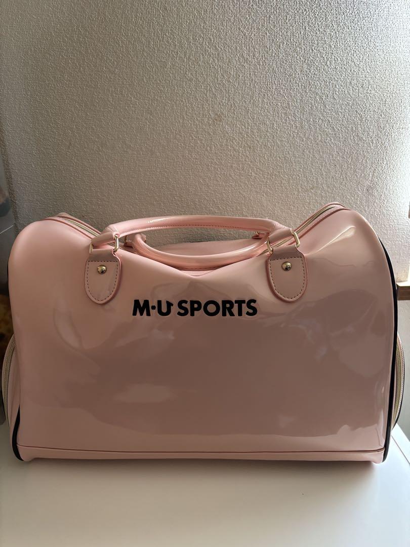 M-U SPORTS ピンク スポーツバッグ