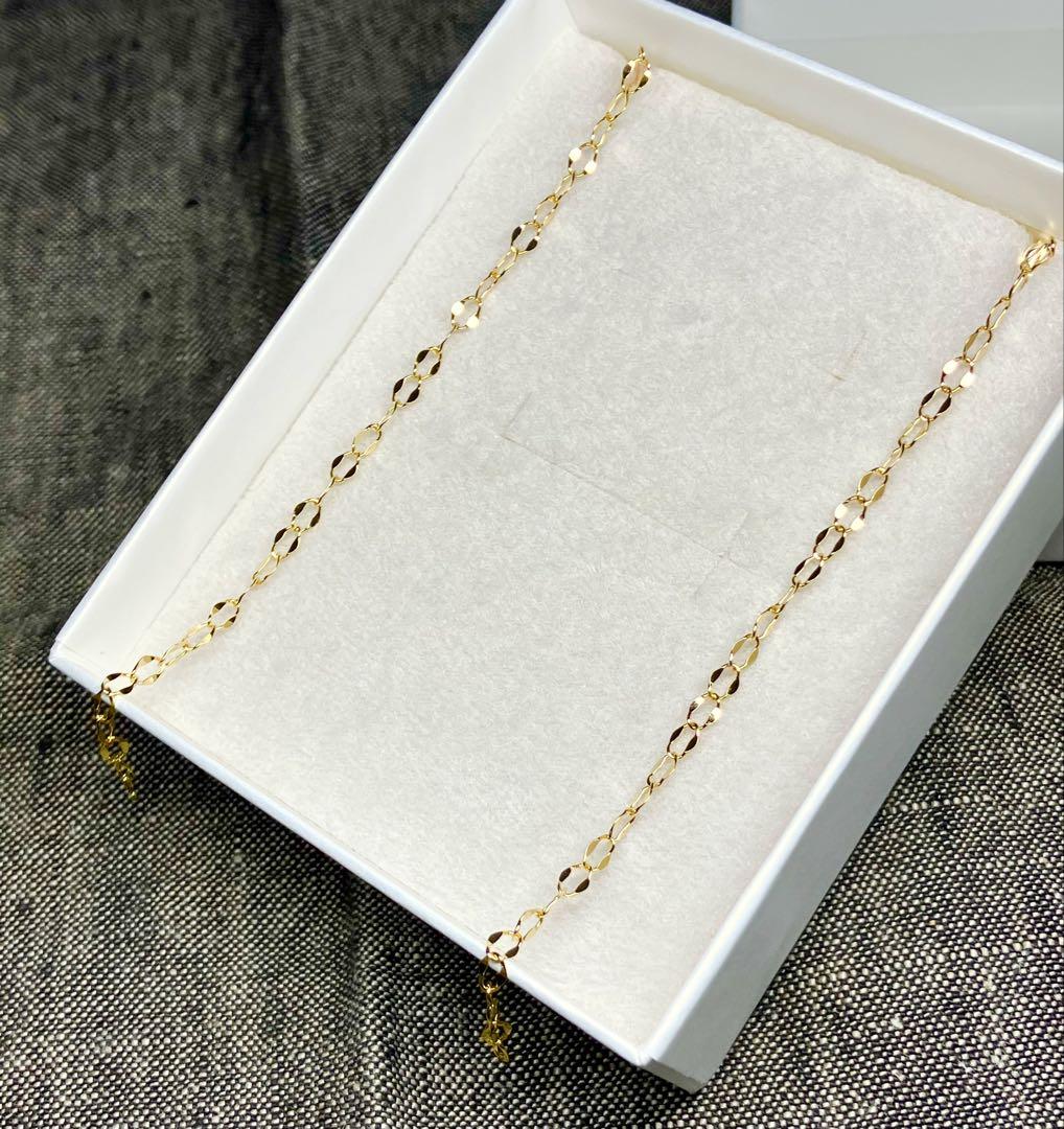 極美品 K10ペタルチェーン ピアス（pas tierra）