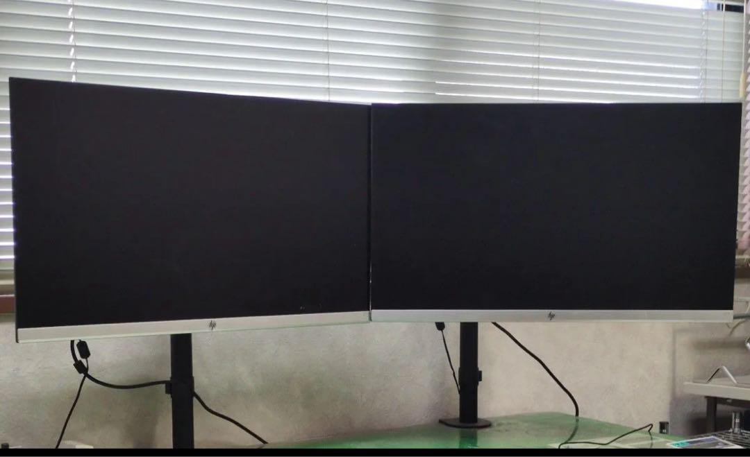 HP 27インチ 薄型液晶モニター 2台セット　27f