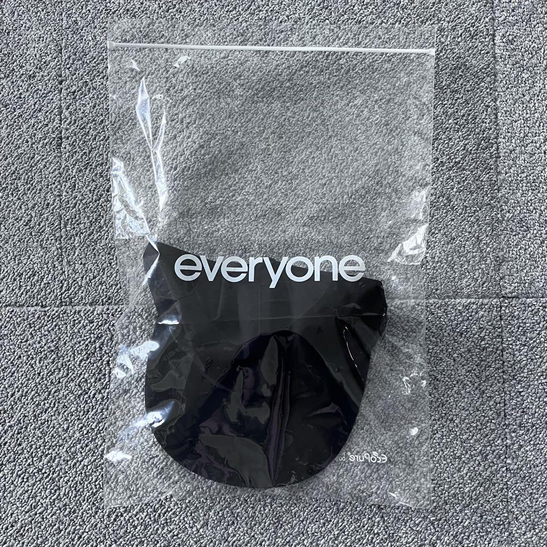 everyone 3layer cap ブラック ナイロン ennoy